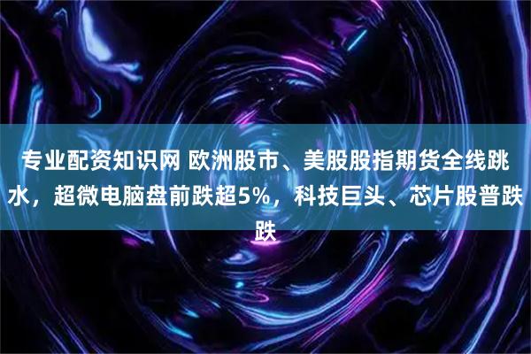 专业配资知识网 欧洲股市、美股股指期货全线跳水，超微电脑盘前跌超5%，科技巨头、芯片股普跌